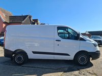 USED 2013 63 FORD TRANSIT CUSTOM 2.2 290 LR P/V 124 BHP FORD TRANSIT CUSTOM 2.2 290 LR P/V 124 BHP