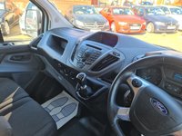 USED 2013 63 FORD TRANSIT CUSTOM 2.2 290 LR P/V 124 BHP FORD TRANSIT CUSTOM 2.2 290 LR P/V 124 BHP