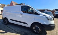 USED 2013 63 FORD TRANSIT CUSTOM 2.2 290 LR P/V 124 BHP FORD TRANSIT CUSTOM 2.2 290 LR P/V 124 BHP