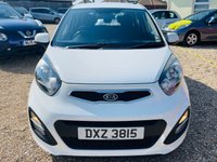USED 2012 KIA PICANTO 1.0 2 5d 68 BHP FSH - Zero Road Tax - Superb Bright White Picanto