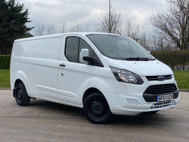 2013 63 Ford Transit Custom 2.2 290 LR P/V 99 BHP