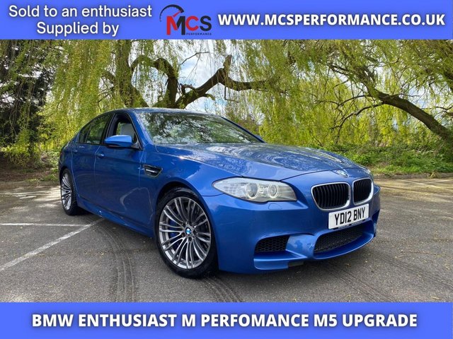 2012 12 BMW M5 4.4 M5 4d 553 BHP Heads up display / Sunroof