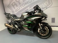 USED 2019 19 KAWASAKI NINJA H2 SX SE, +, PLUS, PERFORMANCE EDITION AKRAPOVIC EXHAUST WITH FULL LUGGAGE