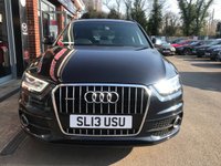 USED 2013 13 AUDI Q3 2.0 TDI QUATTRO S LINE 5d 175 BHP SAT NAV~BLUETOOTH~LEATHER~CRUISE