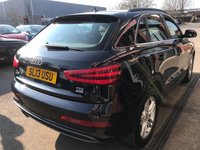 USED 2013 13 AUDI Q3 2.0 TDI QUATTRO S LINE 5d 175 BHP SAT NAV~BLUETOOTH~LEATHER~CRUISE