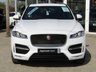 USED 2019 19 JAGUAR F-PACE 2.0 R-SPORT 5d 161 BHP Finished in FUJI WHITE with contrasting HEATED LEATHER. The Jaguar F-Pace is a large, stylish family car and one of the few SUVs on sale that is genuinely good fun to drive. It has a host of features that include Sat Nav, 19" Alloys, Heated Leather Trim, DAB Radio, Power rear Boot, Alloys, Cruise Control and much more. Dealer serviced at 20821 miles, 41978 miles and at 63236 miles.
