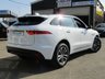USED 2019 19 JAGUAR F-PACE 2.0 R-SPORT 5d 161 BHP Finished in FUJI WHITE with contrasting HEATED LEATHER. The Jaguar F-Pace is a large, stylish family car and one of the few SUVs on sale that is genuinely good fun to drive. It has a host of features that include Sat Nav, 19" Alloys, Heated Leather Trim, DAB Radio, Power rear Boot, Alloys, Cruise Control and much more. Dealer serviced at 20821 miles, 41978 miles and at 63236 miles.