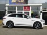 USED 2019 19 JAGUAR F-PACE 2.0 R-SPORT 5d 161 BHP Finished in FUJI WHITE with contrasting HEATED LEATHER. The Jaguar F-Pace is a large, stylish family car and one of the few SUVs on sale that is genuinely good fun to drive. It has a host of features that include Sat Nav, 19" Alloys, Heated Leather Trim, DAB Radio, Power rear Boot, Alloys, Cruise Control and much more. Dealer serviced at 20821 miles, 41978 miles and at 63236 miles.