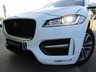 USED 2019 19 JAGUAR F-PACE 2.0 R-SPORT 5d 161 BHP Finished in FUJI WHITE with contrasting HEATED LEATHER. The Jaguar F-Pace is a large, stylish family car and one of the few SUVs on sale that is genuinely good fun to drive. It has a host of features that include Sat Nav, 19" Alloys, Heated Leather Trim, DAB Radio, Power rear Boot, Alloys, Cruise Control and much more. Dealer serviced at 20821 miles, 41978 miles and at 63236 miles.