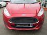 USED 2015 65 FORD FIESTA 1.5 TITANIUM X TDCI 5d 94 BHP Finished in CANDY RED MET with contrasting GREY FULL HEATED LEATHER trim. This Fiesta is a small family 5 door car that you can really enjoy driving. Economical and cheap to run, stylish to look at and some great features. Includes, SAT NAV, Heated Leather, Rear Camera, B/Tooth, Alloys, Climate, Heated front Screen and much more, makes this a must for the small family. Dealer serviced at 9516 miles, 21450 miles, 33100 miles, 41460 miles, 47803miles, 49648 miles and at 50492 miles.