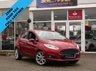 USED 2015 65 FORD FIESTA 1.5 TITANIUM X TDCI 5d 94 BHP Finished in CANDY RED MET with contrasting GREY FULL HEATED LEATHER trim. This Fiesta is a small family 5 door car that you can really enjoy driving. Economical and cheap to run, stylish to look at and some great features. Includes, SAT NAV, Heated Leather, Rear Camera, B/Tooth, Alloys, Climate, Heated front Screen and much more, makes this a must for the small family. Dealer serviced at 9516 miles, 21450 miles, 33100 miles, 41460 miles, 47803miles, 49648 miles and at 50492 miles.