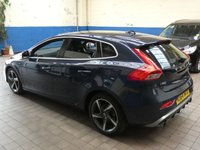 USED 2014 64 VOLVO V40 1.6 D2 R-DESIGN LUX NAV 5d 113 BHP &pound;0 ROAD TAX SAT NAV SUNROOF HEATED LEATHER ELECTRIC MEMORY SEATS
