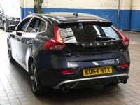 USED 2014 64 VOLVO V40 1.6 D2 R-DESIGN LUX NAV 5d 113 BHP &pound;0 ROAD TAX SAT NAV SUNROOF HEATED LEATHER ELECTRIC MEMORY SEATS