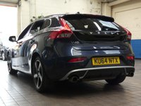 USED 2014 64 VOLVO V40 1.6 D2 R-DESIGN LUX NAV 5d 113 BHP &pound;0 ROAD TAX SAT NAV SUNROOF HEATED LEATHER ELECTRIC MEMORY SEATS