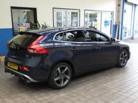 USED 2014 64 VOLVO V40 1.6 D2 R-DESIGN LUX NAV 5d 113 BHP &pound;0 ROAD TAX SAT NAV SUNROOF HEATED LEATHER ELECTRIC MEMORY SEATS