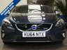 USED 2014 64 VOLVO V40 1.6 D2 R-DESIGN LUX NAV 5d 113 BHP &pound;0 ROAD TAX SAT NAV SUNROOF HEATED LEATHER ELECTRIC MEMORY SEATS