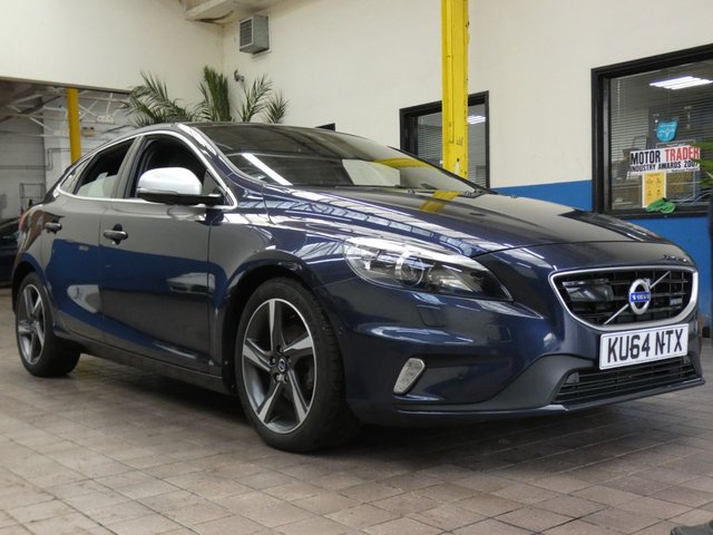 2014 64 Volvo V40 1.6 D2 R-DESIGN LUX NAV 5d 113 BHP
