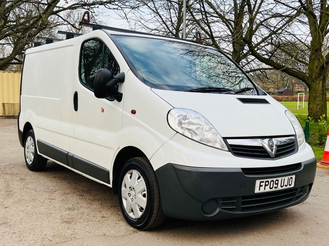 2009 09 Vauxhall Vivaro 2.0 2700CDTI SWB SHR 114 BHP NO VAT!
