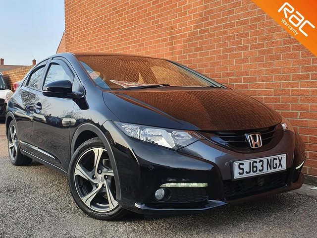 2013 63 Honda Civic 1.6 I-DTEC EX 5d 118 BHP