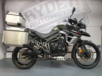 USED 2017 17 TRIUMPH TIGER 800 XCA FULL ADVENTURE ALUMINIUM LUGGAGE