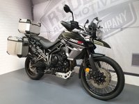 USED 2017 17 TRIUMPH TIGER 800 XCA FULL ADVENTURE ALUMINIUM LUGGAGE