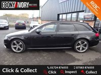 USED 2012 12 AUDI A4 2.0 AVANT TDI BLACK EDITION 5d 134 BHP FULLY SERVICED+1 YEAR MOT+BREAKDOWN COVER