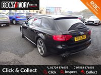 USED 2012 12 AUDI A4 2.0 AVANT TDI BLACK EDITION 5d 134 BHP FULLY SERVICED+1 YEAR MOT+BREAKDOWN COVER