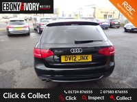 USED 2012 12 AUDI A4 2.0 AVANT TDI BLACK EDITION 5d 134 BHP FULLY SERVICED+1 YEAR MOT+BREAKDOWN COVER