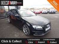 USED 2012 12 AUDI A4 2.0 AVANT TDI BLACK EDITION 5d 134 BHP FULLY SERVICED+1 YEAR MOT+BREAKDOWN COVER