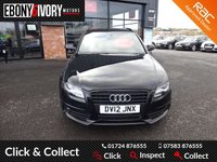 USED 2012 12 AUDI A4 2.0 AVANT TDI BLACK EDITION 5d 134 BHP FULLY SERVICED+1 YEAR MOT+BREAKDOWN COVER