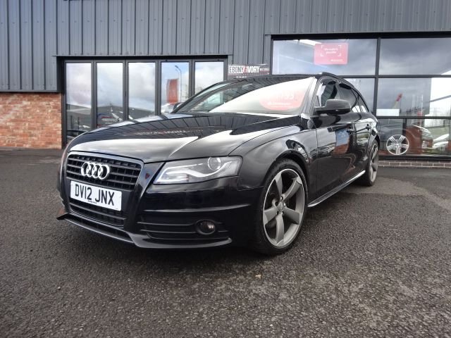 2012 12 Audi A4 2.0 AVANT TDI BLACK EDITION 5d 134 BHP