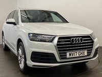 USED 2017 17 AUDI Q7 DIESEL ESTATE 3.0 TDI QUATTRO S LINE 5d 269 BHP  7 Seater