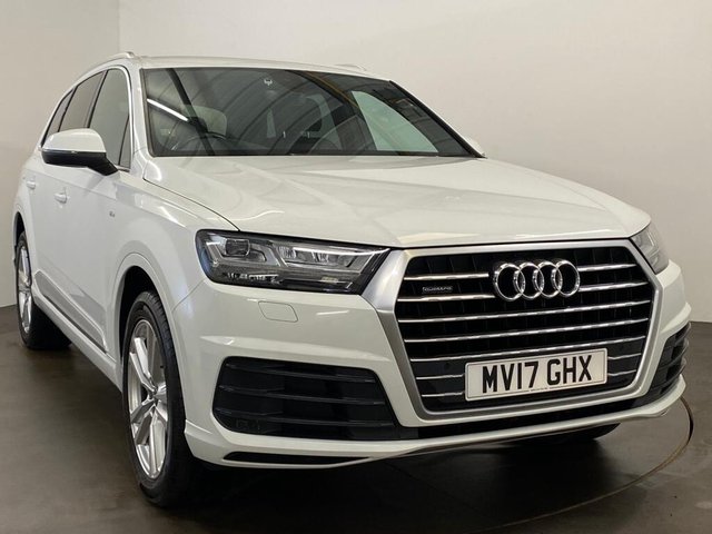 2017 17 Audi Q7 Diesel Estate 3.0 TDI QUATTRO S LINE 5d 269 BHP 