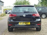 USED 2018 18 VOLKSWAGEN GOLF 1.0 SE TSI BLUEMOTION TECHNOLOGY 5d 109 BHP www.suffolkcarcentre.co.uk - Located at Lowestoft