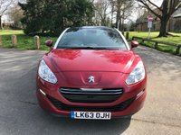 USED 2013 63 PEUGEOT RCZ 1.6 THP SPORT 2d 200 BHP Great Specification RCZ With Full Service History !