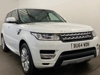 USED 2014 64 LAND ROVER RANGE ROVER SPORT 3.0 SDV6 HSE 5d 288 BHP Spectacular Range Rover Sport extremely well cared for complete service record within Landrover dealership Listers, cam belt replaced within the schedule, panoramic electric sliding  roof, cirrus full leather, in stock and ready for FREE UK DELIVERY , THIS RANGE ROVER IS OUTSTANDING