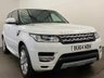 USED 2014 64 LAND ROVER RANGE ROVER SPORT 3.0 SDV6 HSE 5d 288 BHP Spectacular Range Rover Sport extremely well cared for complete service record within Landrover dealership Listers, cam belt replaced within the schedule, panoramic electric sliding  roof, cirrus full leather, in stock and ready for FREE UK DELIVERY , THIS RANGE ROVER IS OUTSTANDING
