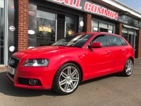 USED 2011 11 AUDI A3 2.0 SPORTBACK TDI S LINE 5d 168 BHP 12 MONTHS MOT HPI CLEAR 2 KEYS