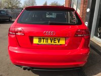 USED 2011 11 AUDI A3 2.0 SPORTBACK TDI S LINE 5d 168 BHP 12 MONTHS MOT HPI CLEAR 2 KEYS