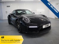 USED 2016 PORSCHE 911 3.8 TURBO S PDK 2d 572 BHP LOADED WITH FACTORY EXTRAS THIS WELL SPECIFICATION PORSCHE REALLY IS STUNNING AND PORSCHE WARRANTY TO AUGUST 2023