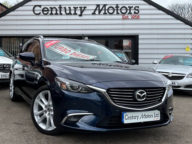 2015 15 Mazda 6 2.2 SKYACTIV-D Sport NAV Tourer 5dr - LEATHER