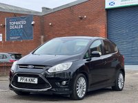 USED 2014 14 FORD C-MAX 1.6 TITANIUM TDCI 5d 114 BHP REAR PARKING AID +  CRUISE CONTROL +  BLUETOOTH +   DAB RADIO +  AUX +  USB +  DUAL ZONE CLIMATE CONTROL +  KEYLESS START +