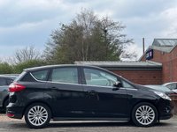 USED 2014 14 FORD C-MAX 1.6 TITANIUM TDCI 5d 114 BHP REAR PARKING AID +  CRUISE CONTROL +  BLUETOOTH +   DAB RADIO +  AUX +  USB +  DUAL ZONE CLIMATE CONTROL +  KEYLESS START +