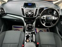 USED 2014 14 FORD C-MAX 1.6 TITANIUM TDCI 5d 114 BHP REAR PARKING AID +  CRUISE CONTROL +  BLUETOOTH +   DAB RADIO +  AUX +  USB +  DUAL ZONE CLIMATE CONTROL +  KEYLESS START +