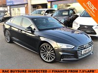 USED 2019 19 AUDI A5 2.0 SPORTBACK TFSI S LINE 5d 188 BHP ONE OWNER | AUDI SERVICE HIST.