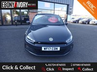 USED 2017 17 VOLKSWAGEN SCIROCCO 2.0 R LINE TDI BLUEMOTION TECHNOLOGY DSG 2d 148 BHP FULL VW SERVICE HISTORY + WE'LL COMPLETE FULL SERVICE, DSG GEARBOX SERVICE & MOT