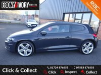USED 2017 17 VOLKSWAGEN SCIROCCO 2.0 R LINE TDI BLUEMOTION TECHNOLOGY DSG 2d 148 BHP FULL VW SERVICE HISTORY + WE'LL COMPLETE FULL SERVICE, DSG GEARBOX SERVICE & MOT