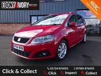 USED 2015 64 SEAT ALHAMBRA 2.0 TDI CR SE LUX DSG 5d 177 BHP FULL SEAT SERVICE HISTORY