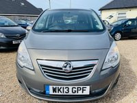 USED 2013 13 VAUXHALL MERIVA 1.7 SE CDTI 5d 128 BHP Low Mileage with Panoramic Roof and front and rear sensors