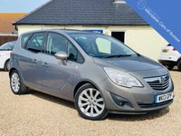 USED 2013 13 VAUXHALL MERIVA 1.7 SE CDTI 5d 128 BHP Low Mileage with Panoramic Roof and front and rear sensors